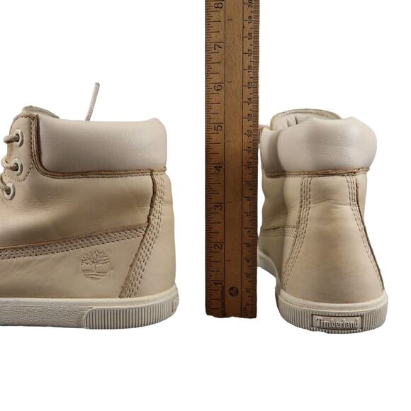 Timberland Shoes Girls 4 Sneaker Boot High Top Lace Up Leather Lifestyle Active - Picture 6 of 14